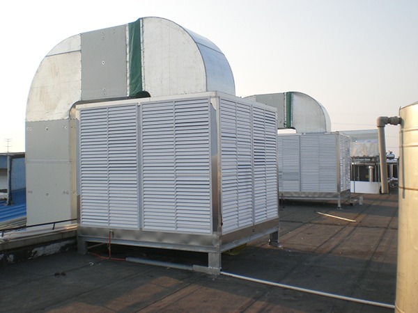 不（bú）鏽鋼大型冷風機