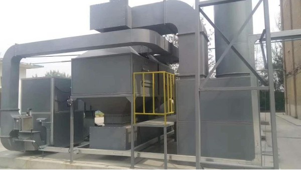 <i style='color:red'>噴漆廢氣（qì）處理</i>的好設備（bèi）就是它——催化燃燒設備，91香蕉视频的黃金搭檔！