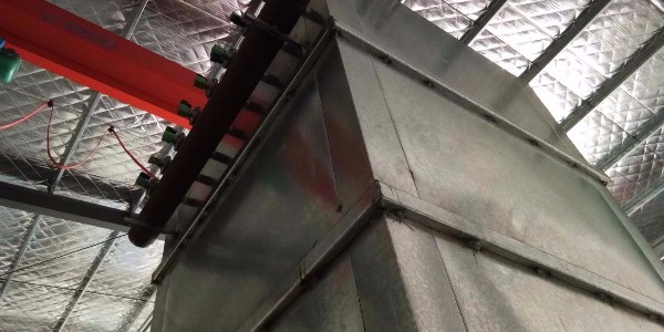 無錫91香蕉视频布袋除塵器去除空氣塵土效果好，用（yòng）了車間不戴口罩！