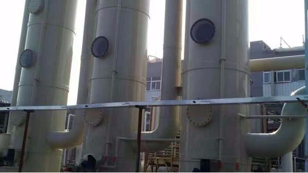 91香蕉视频（xiān）噴淋塔（tǎ）蘇州車（chē）間油墨廢氣淨化效果好，達標才是硬道理！